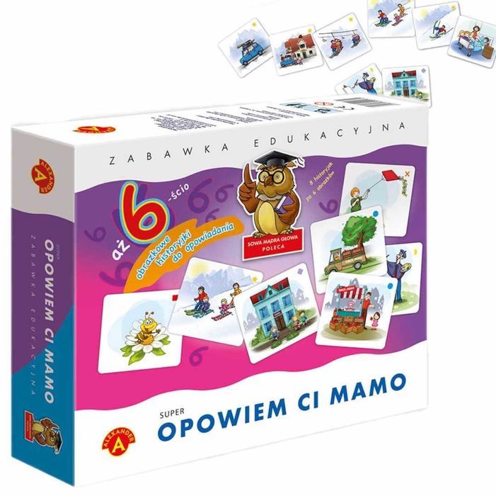 Gra Alexander Sowa mądra głowa - Opowiem Ci Mamo Super