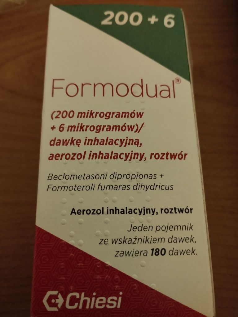 Formodual aerozol