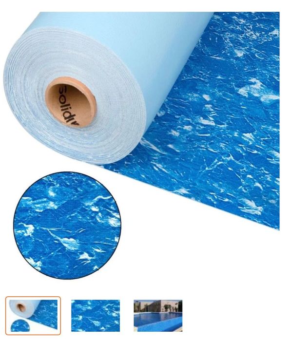 ПВХ плівка для басейну Лайнер Cefil Touch Passion Cyprus голубой