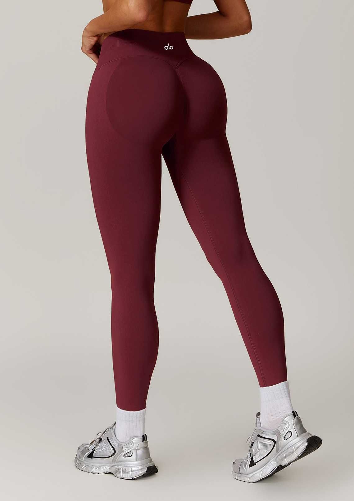 Легінси Alo Yoga Sports Leggings Cherry Red 77554-CRD