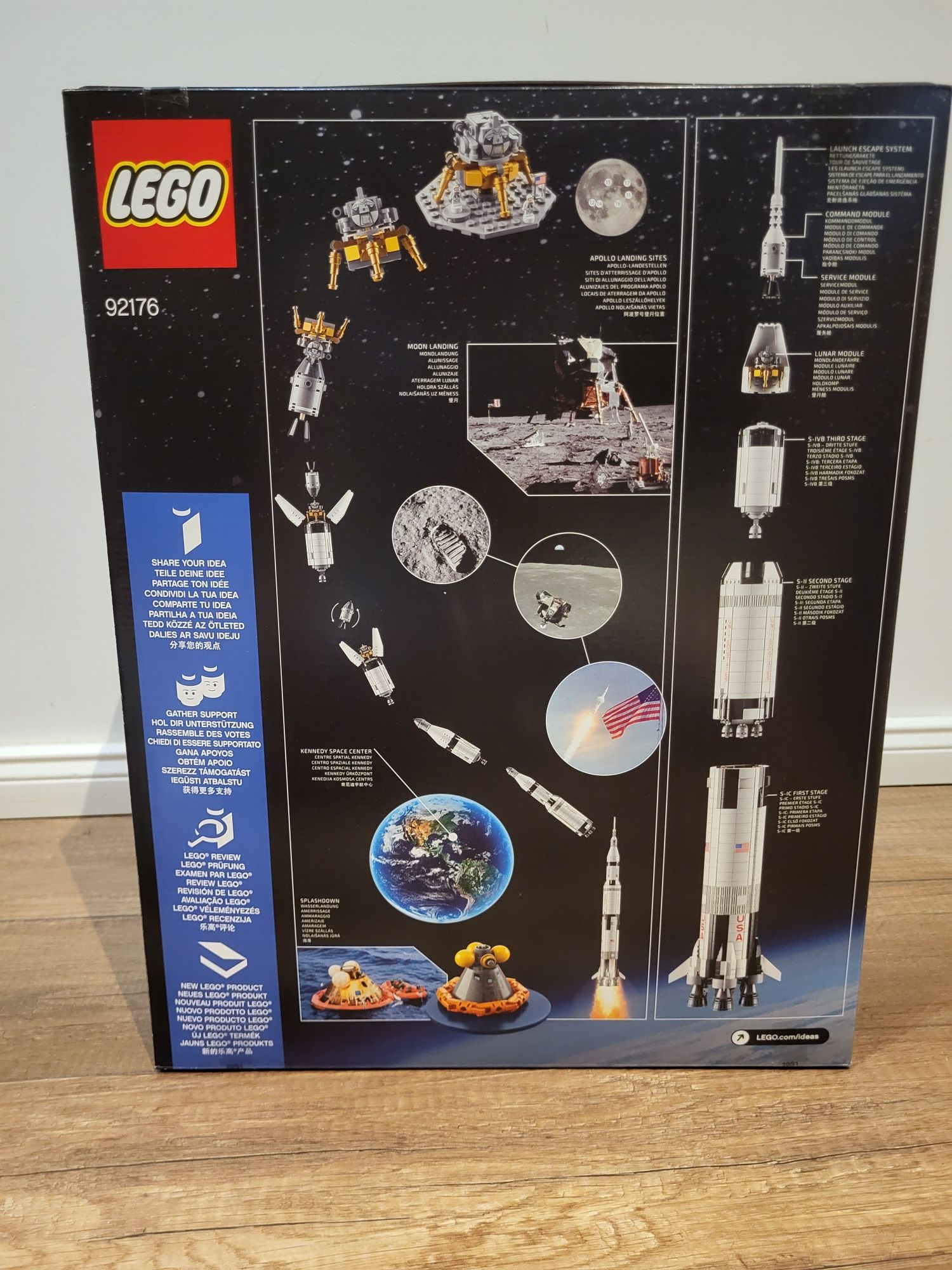 Lego Saturn V NASA 92176 nowy