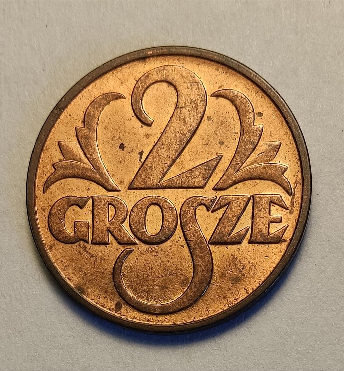Moneta 2 grosze 1937