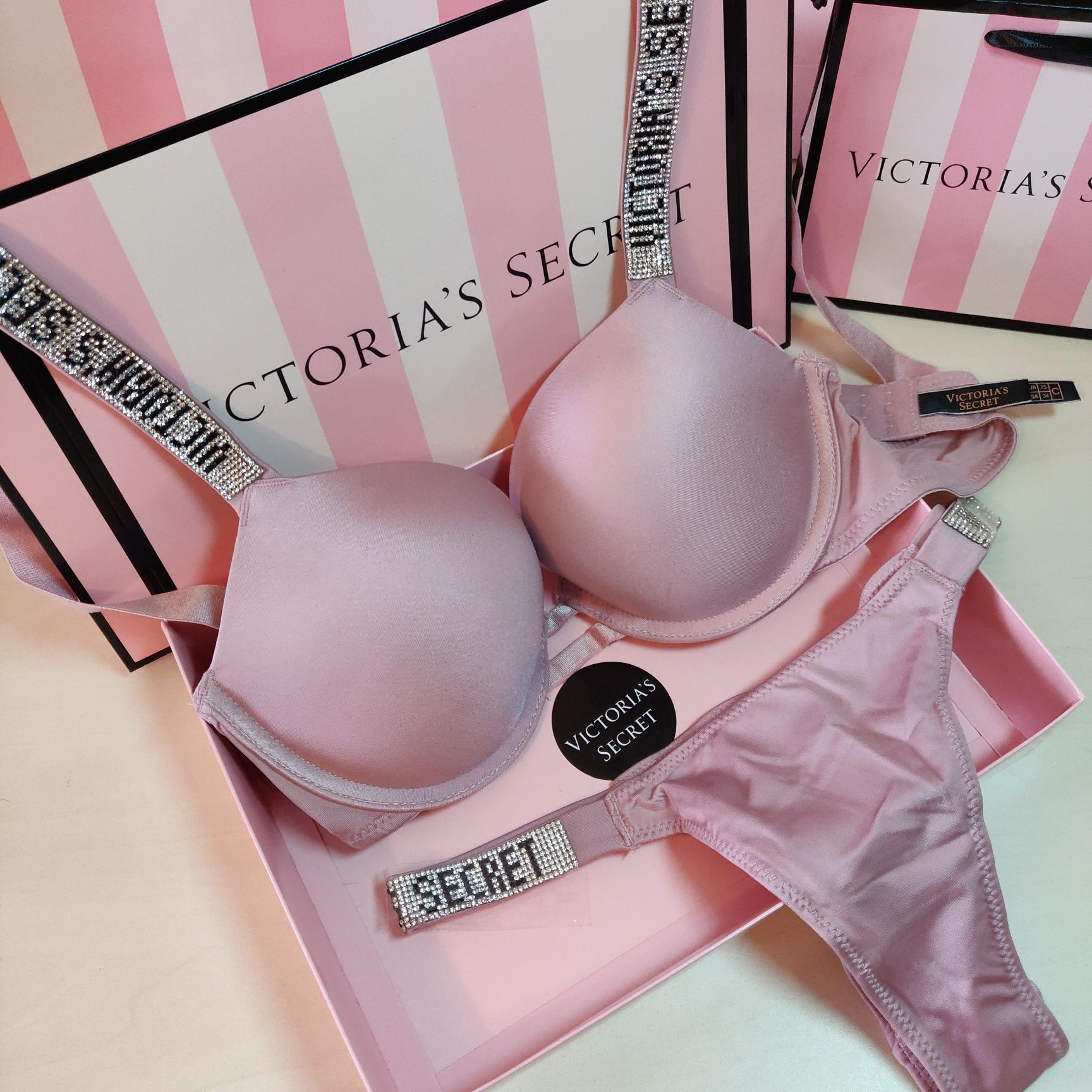 Комплект Victoria's Secret • Распродажа набор VS • Женское белье Викто