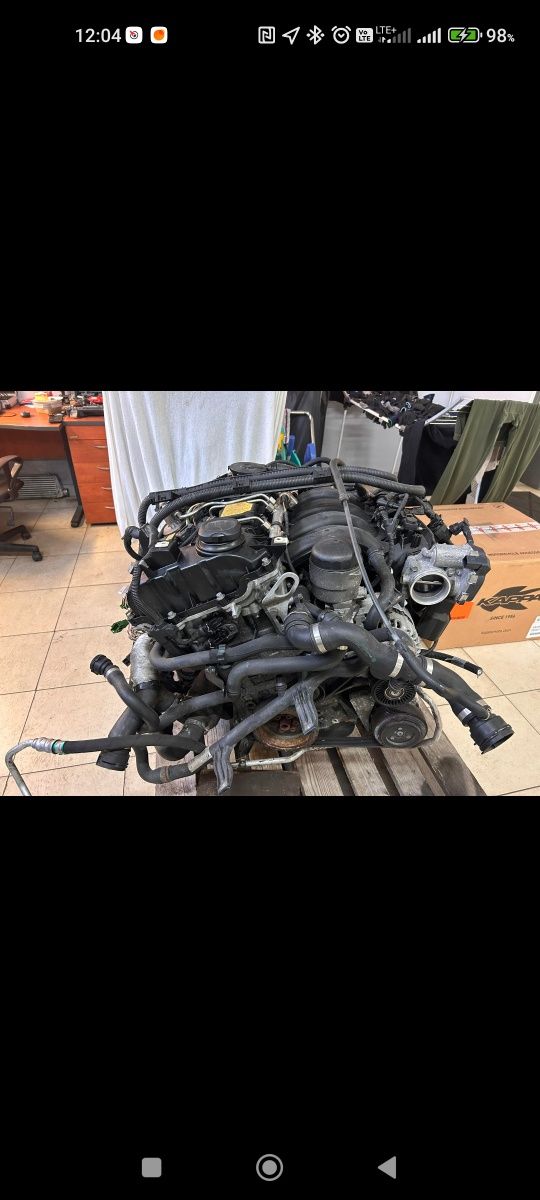 Silnik n43 BMW 2.0, części, alternator, pompy itd.