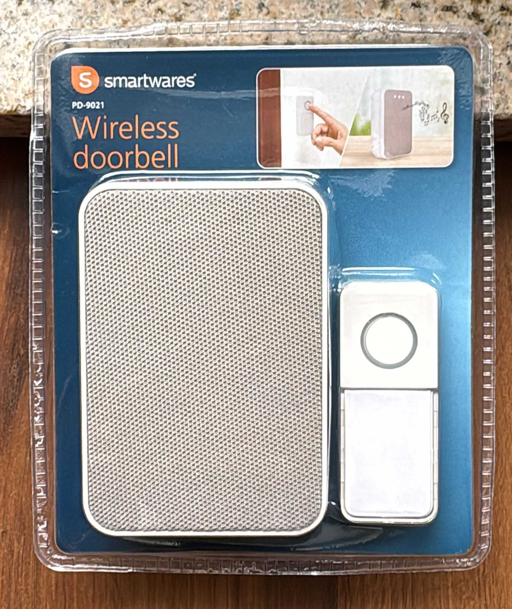 Dzwonek bezprzewodowe Smartwares 150m 80 dB, NOWA