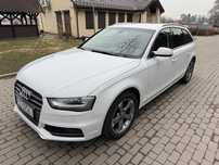Audi A4 B8 2,0 TDI 143KM lift 2012r kolor biała perła