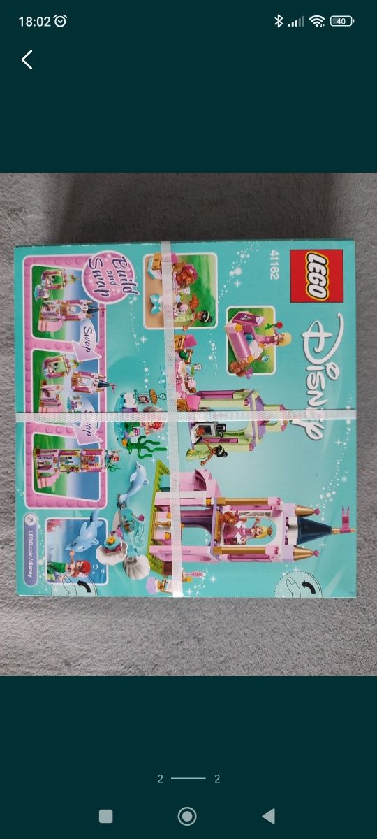 Orginalne klocki LEGO Disney 41162 Królewskie Przyjęcie