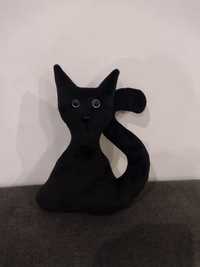 Czarny kot maskotka dekoracja