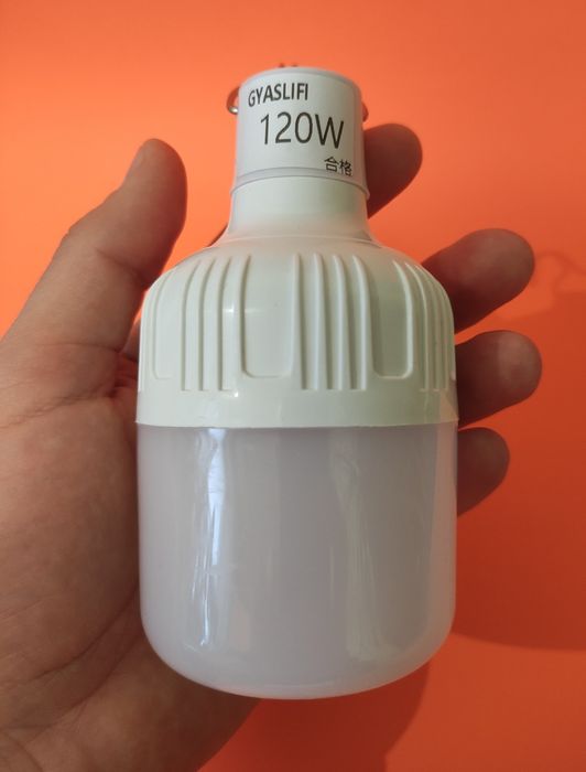 Распродажа! Аккумуляторная кемпинг лампа 120Вт с крючком