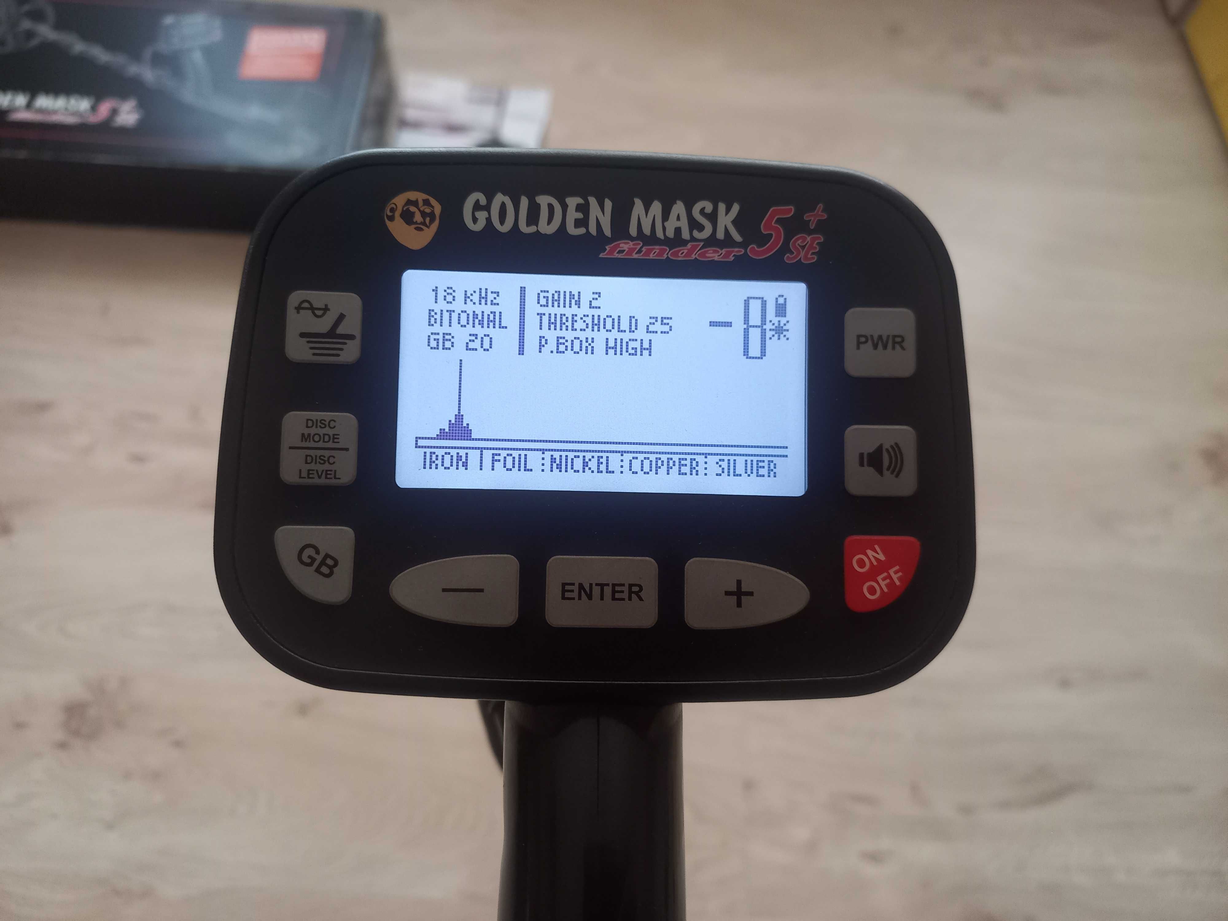 Металошукач Golden Mask 5+SE+WS 103