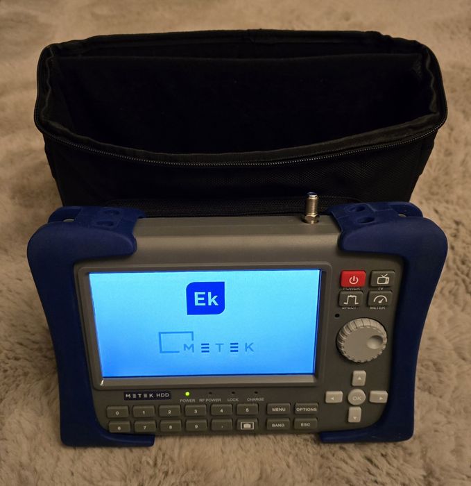 Miernik TV Metek HDD EK DVB-T2/C/S2 HEVC AC3+