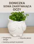 Doniczka Osłonka Na Rośliny Sowa Druk 3D