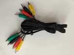 Kabel przewód video (4x cinch/4x cinch ) 1,75m audio