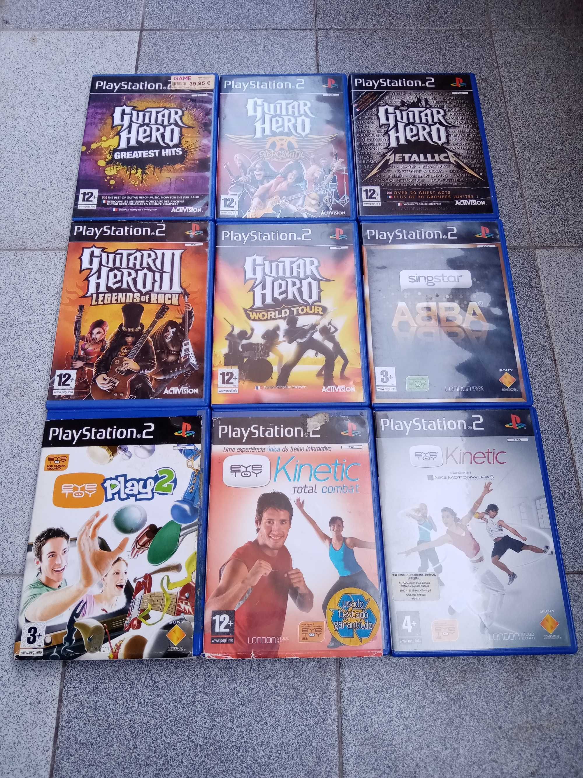 Varios Jogos Originais PS2