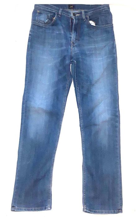 Lee - Spodnie męskie, cieńszy wygodny jeans z elastanem