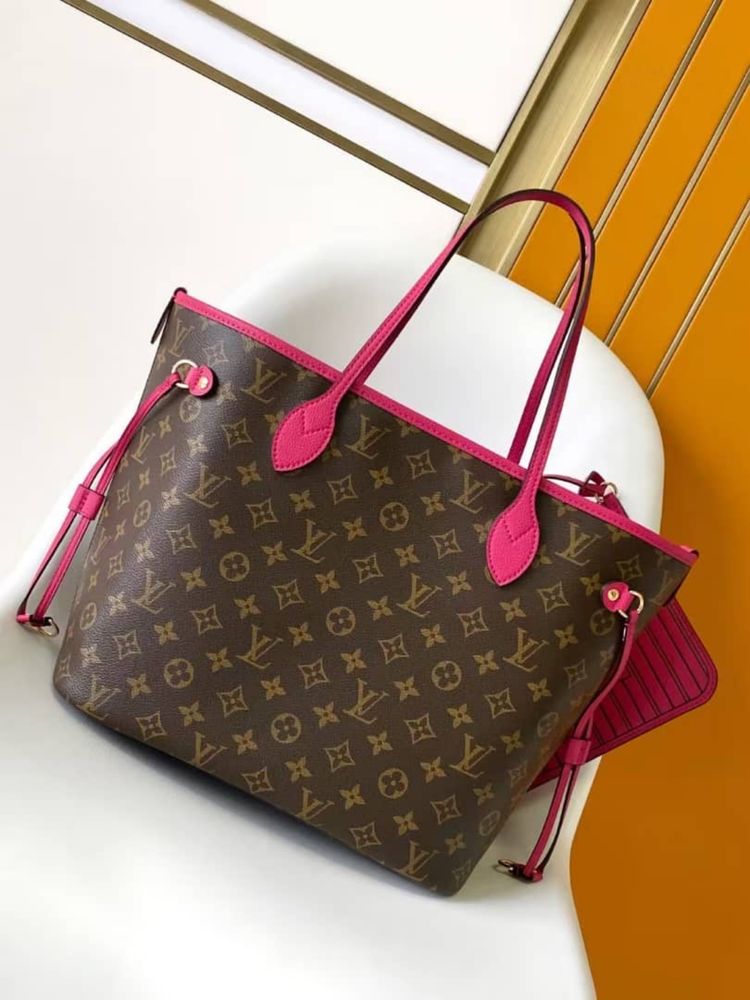 Louis vuitton neverfull inside out