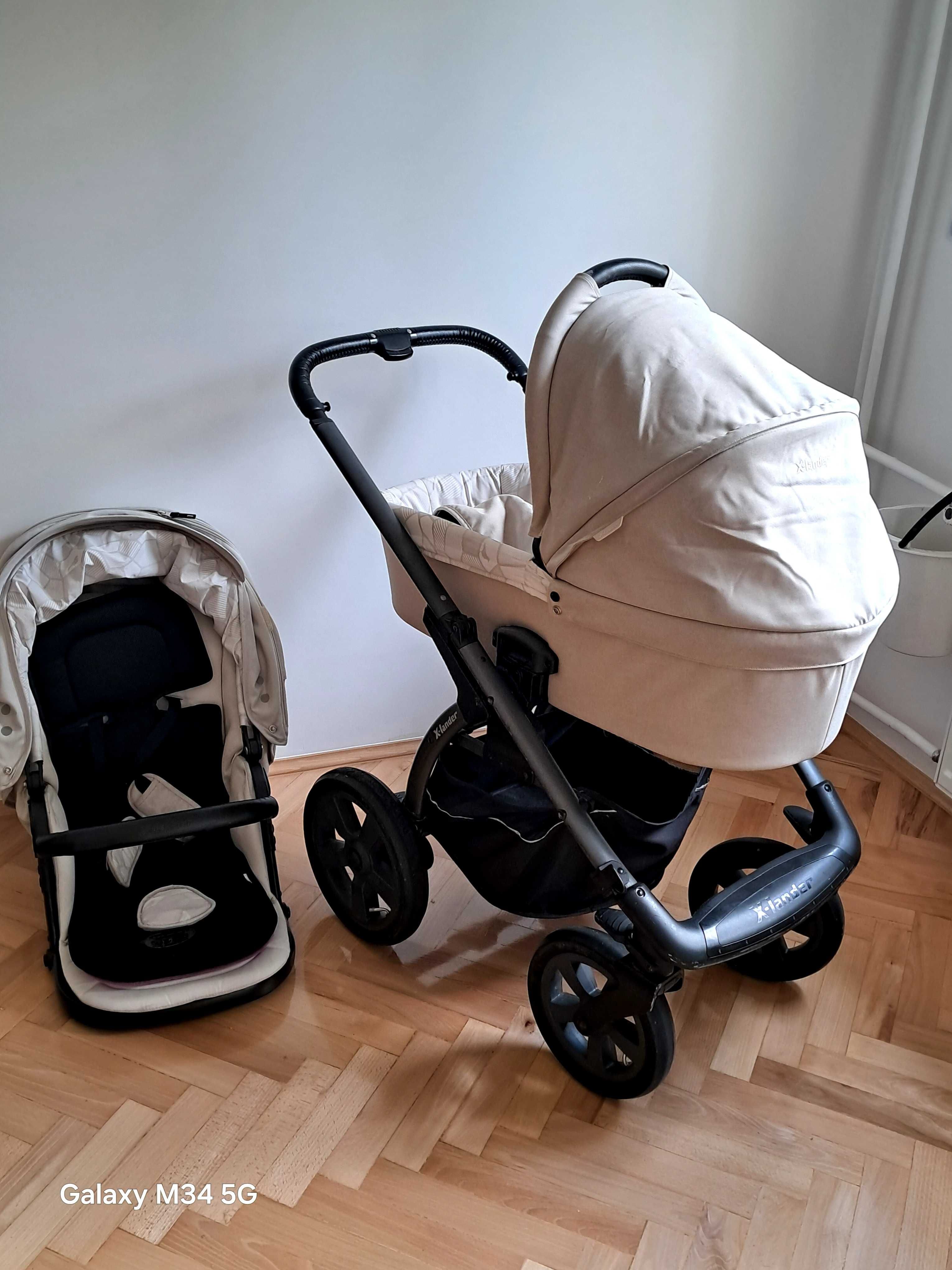 Wozek X-lander głeboki plus spacerówka