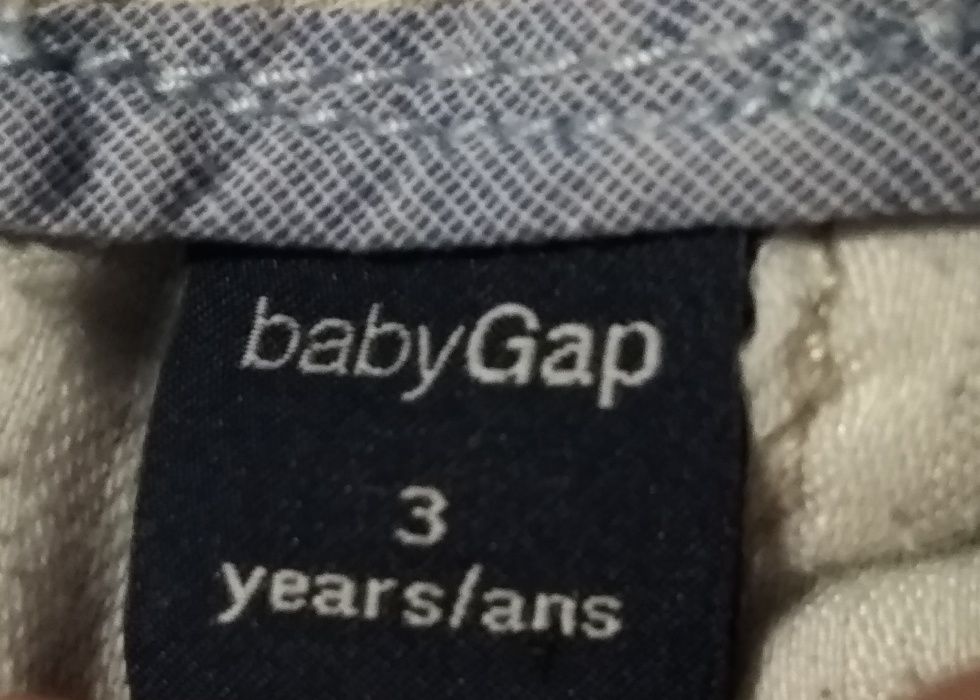 Spodnie eleganckie dla chłopca GAP 3 latka