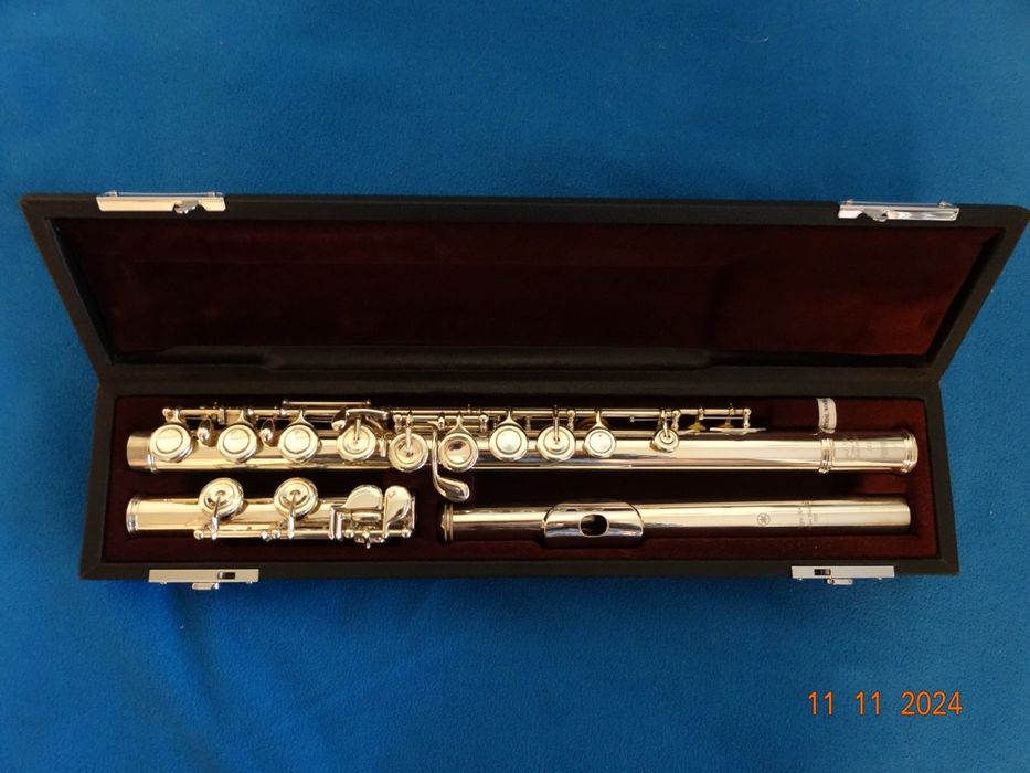 Flet Poprzeczny Yamaha YFL 517 Główka Am Srebrna OKAZJA