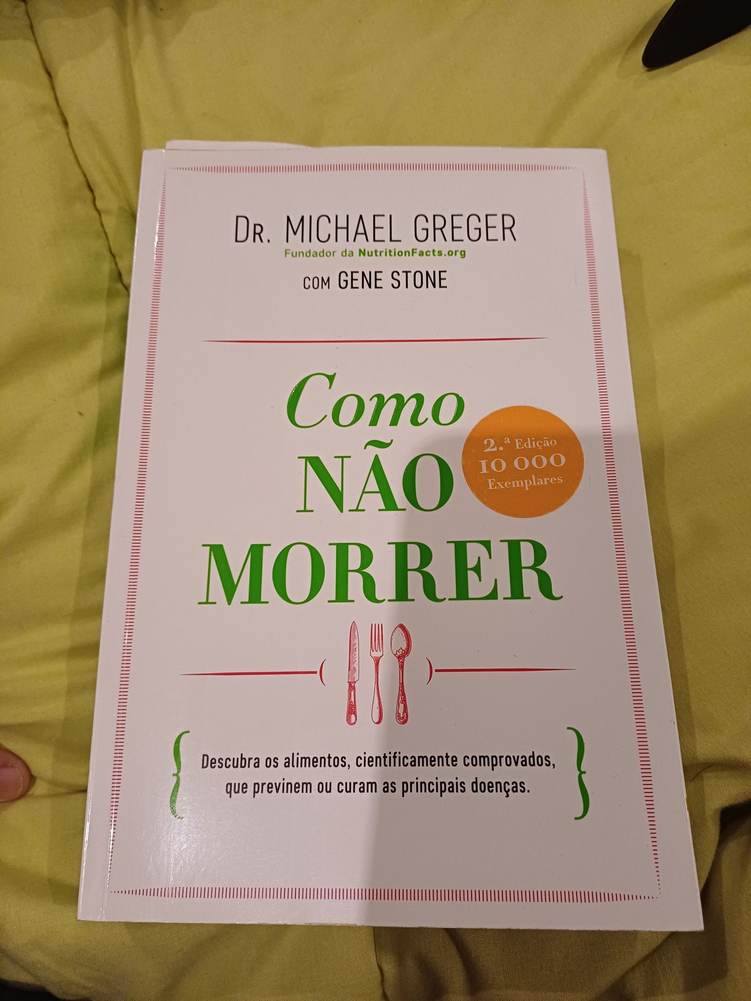 Livro Como Não Morrer