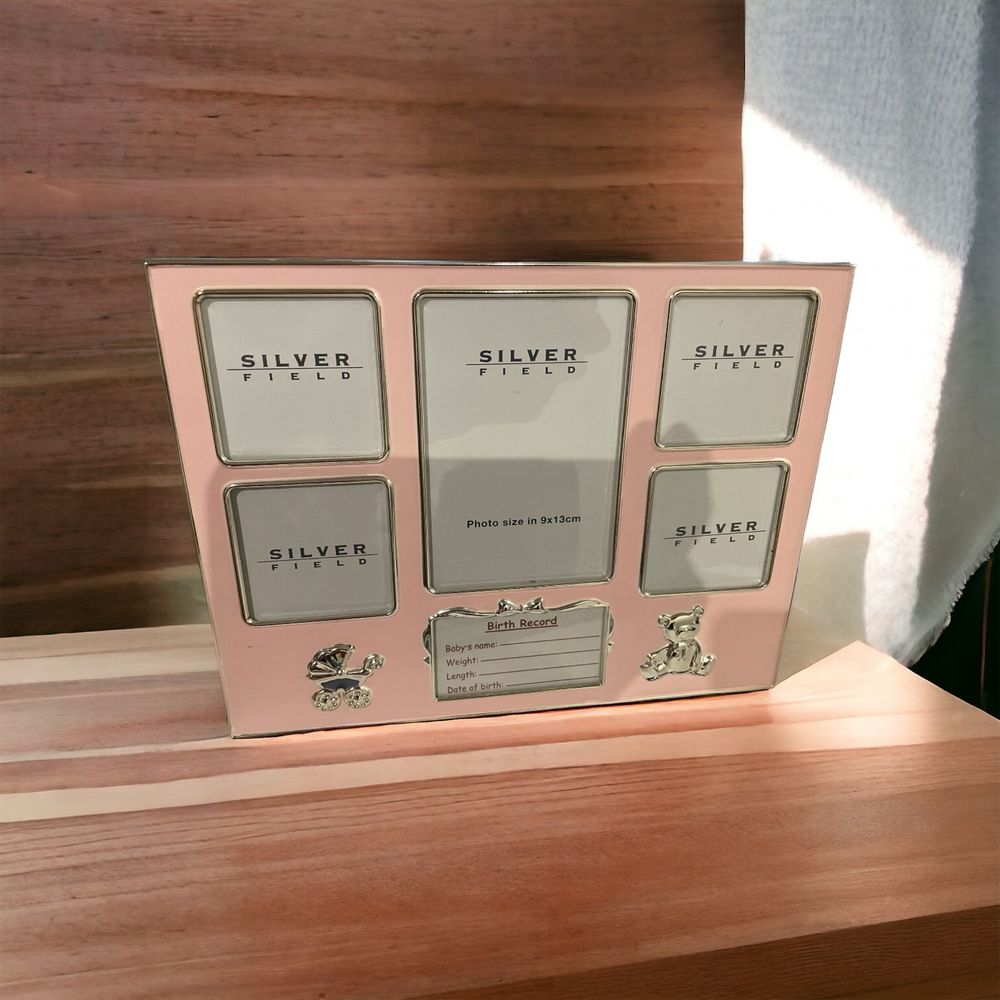 Moldura Bebé Silver Field + Moldura de Oferta