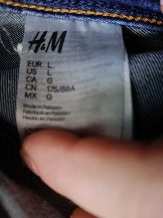 Spodnie ciążowe hm L jeansy