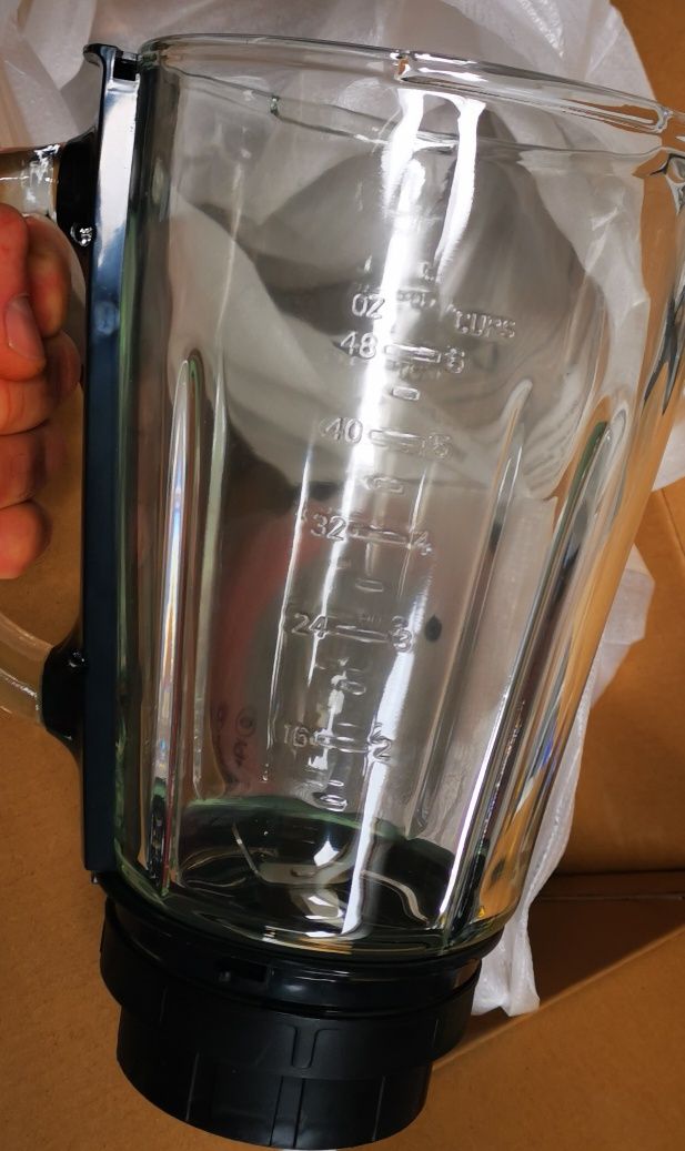 NOWY blender mikser smukee kielichowy 500W 1,5L szklany dzbanek