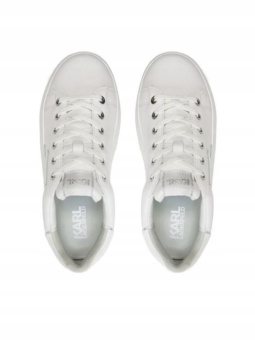 Karl Lagerfeld 38 Buty Damskie Kapri Kl62511A Białe T500