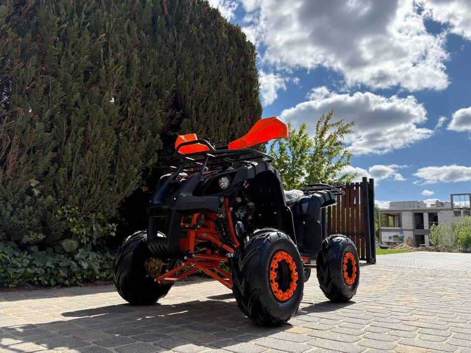 QUAD 125ccKXD Phython Duże Koła Regulacja Prędkości Ledy RATY DOSTAWA
