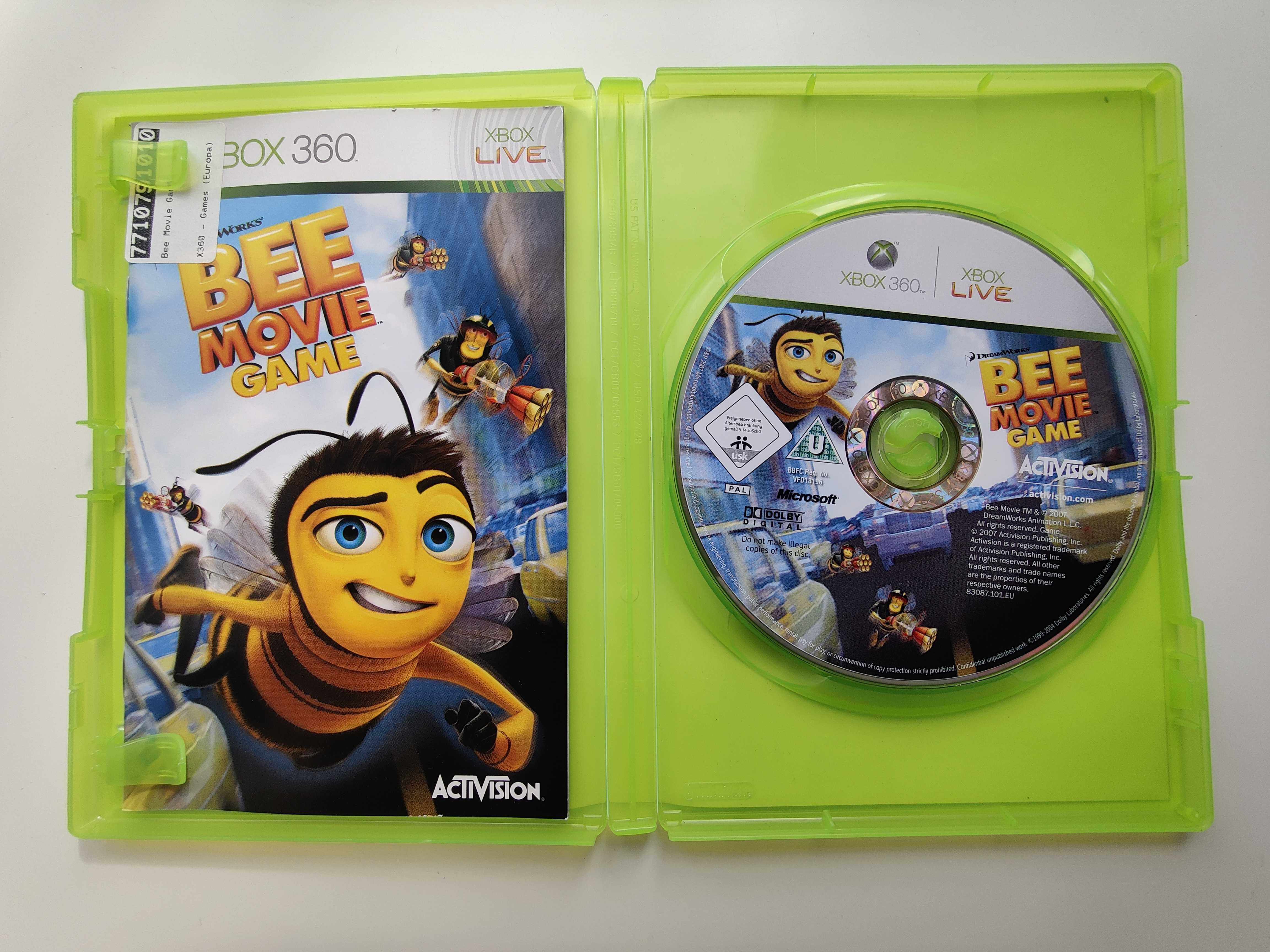 Gra Xbox 360 / Xbox360 - Bee movie game dla dzieci ( Ang )