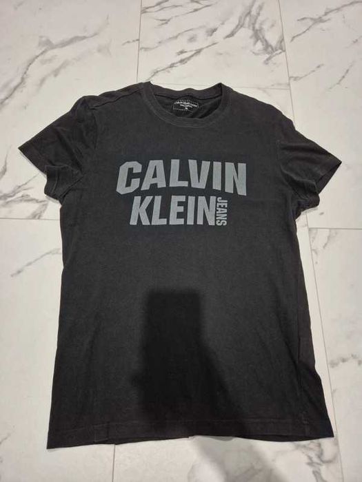 Czarna koszulka męska Calvin Klein Jeans