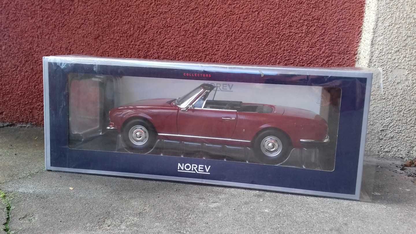 Peugeot 504 Cabriolet - 1969 norev 1:18 model samochodu