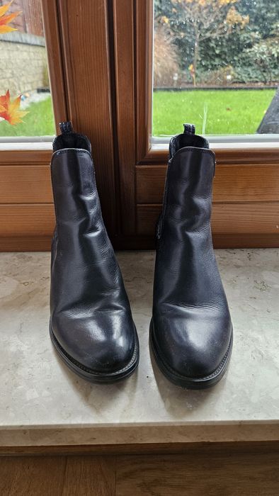 Botki Gino Rossi skórzane