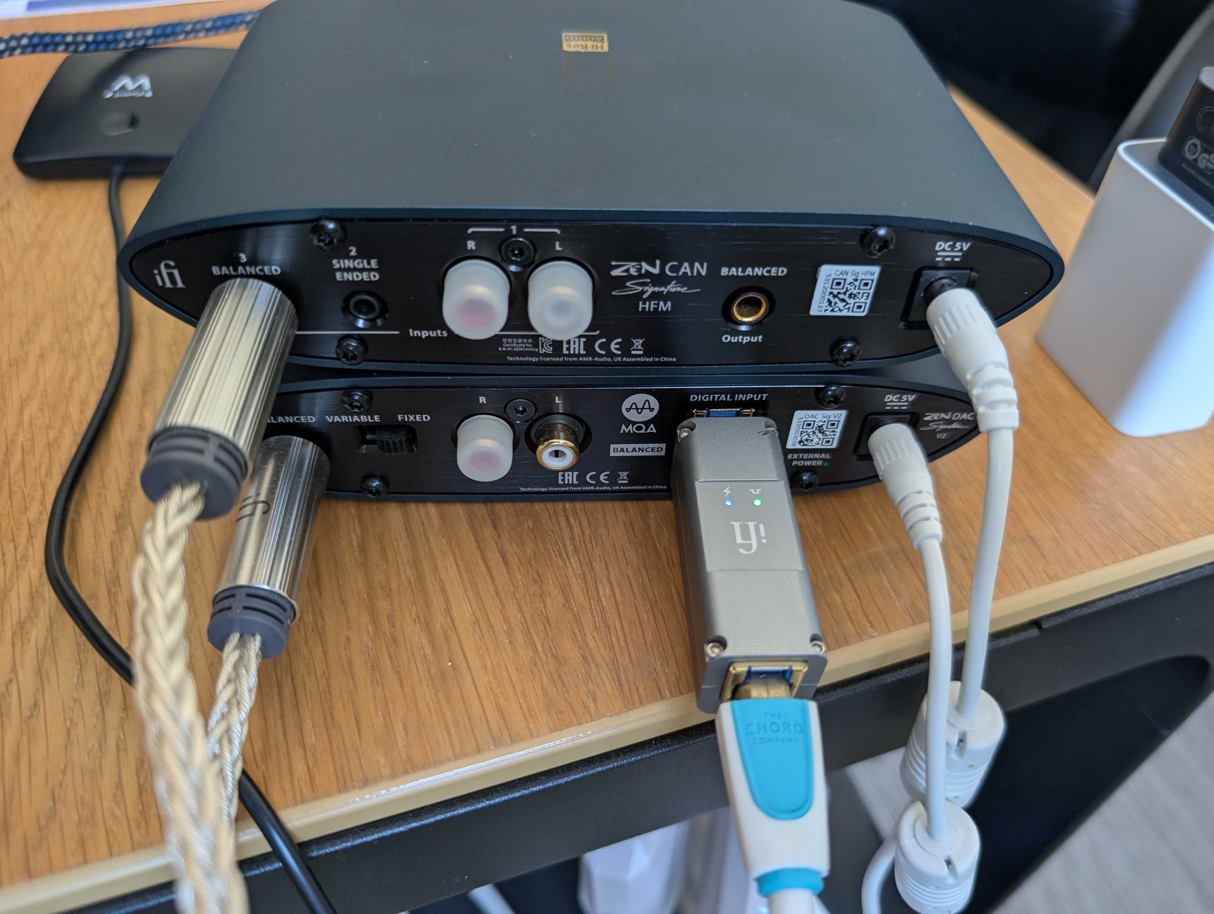 Conjunto IFI Zen Signature HFM e Hifiman Sundara