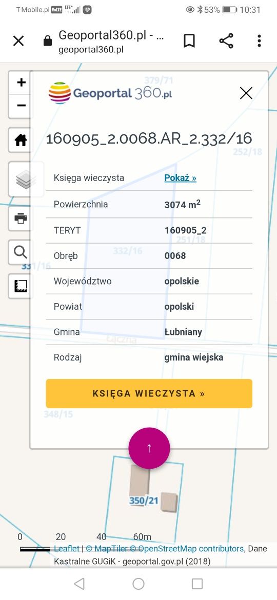 Jełowa Atrakcyjna działka w Jełowej, 18 km od centrum Opola 30,7 arów