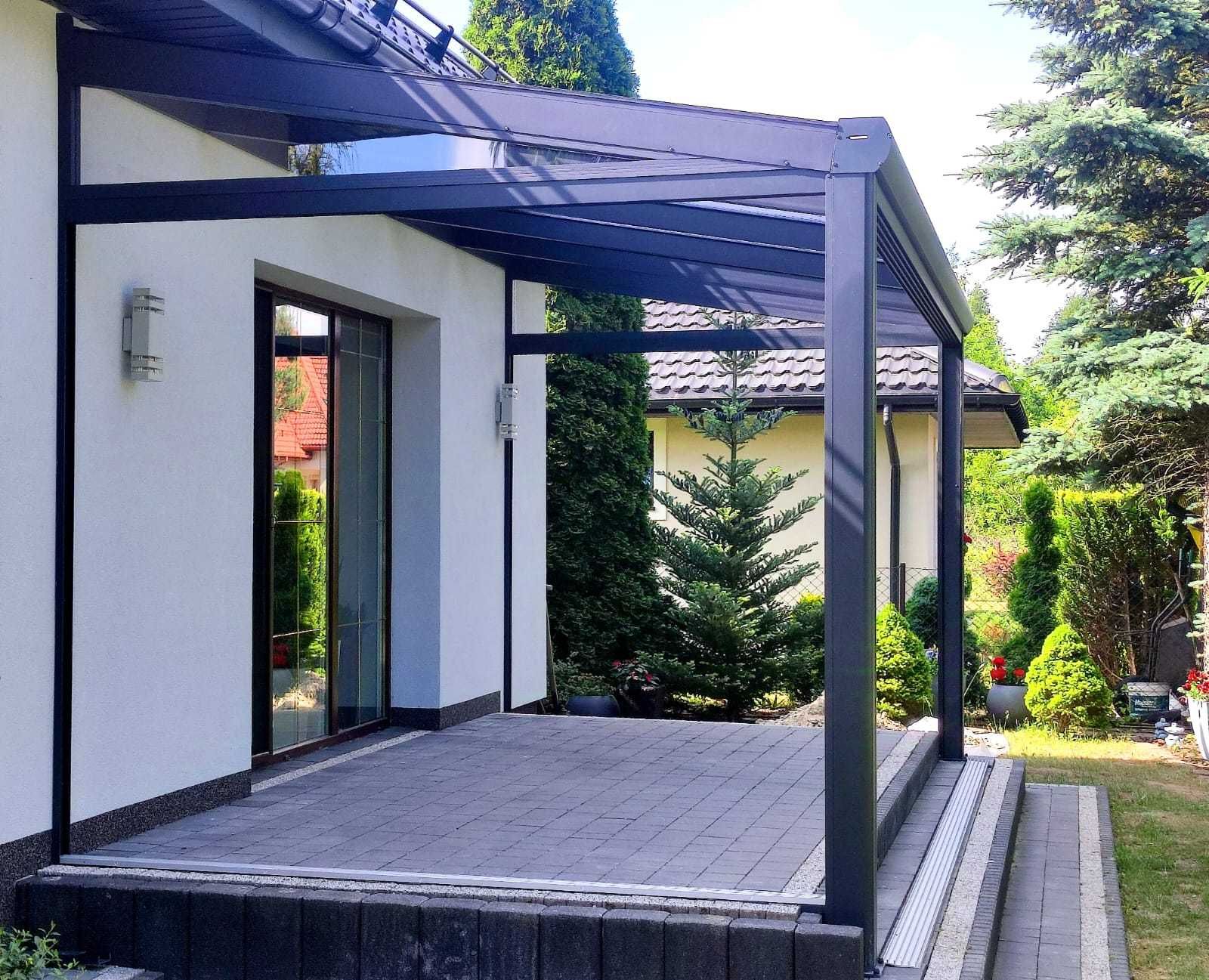 Zabudowa Taras Szkło Aluminium Taras Ogród zimowy Zabudowa Restauracji