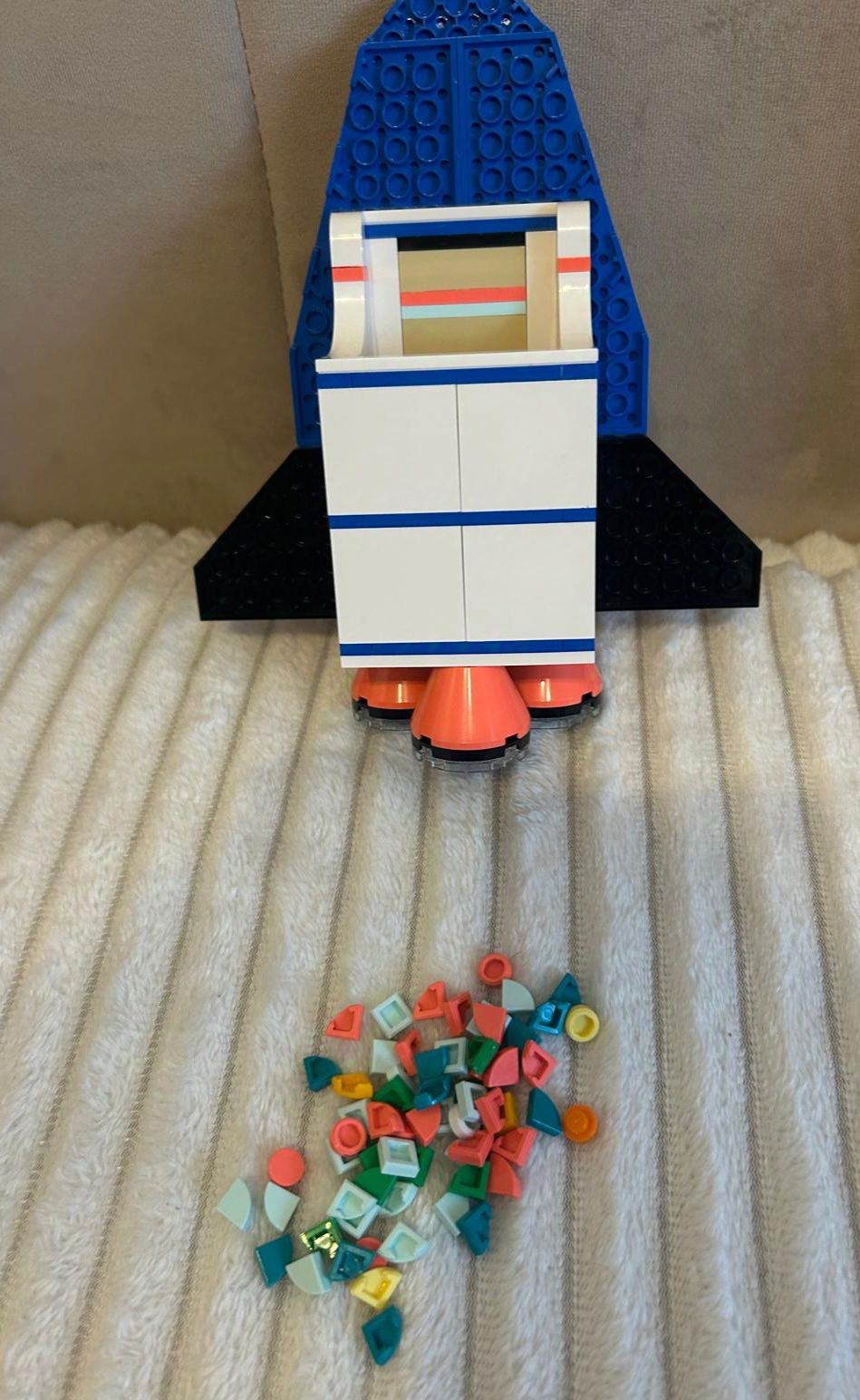 LEGO Dots rakieta pojemnik na długopisy na biurko