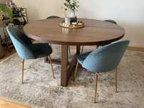 Conjunto Mesa de Jantar IKEA + 4 Cadeiras Kave Home - Como NOVO
