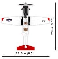 Klocki Cobi 26625 Samolot T-6 Texan Ii Beechcraft 197 El.