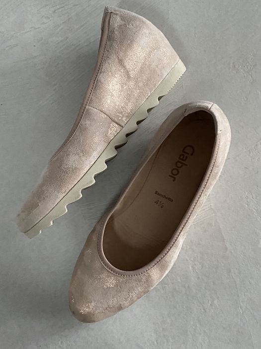 Gabor 37,5 buty na koturnie czółenka