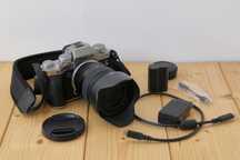 Fujifilm x-t4 com lente Fujinon 16-80 f4 - como novo