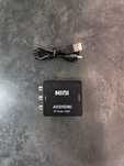 Adapter AV RCA do HDMI • Konwerter sygnału analogowego na cyfrowy