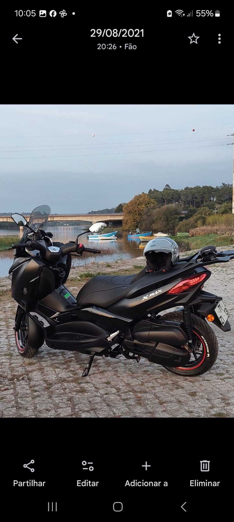Moto Yahama 125 personalizada