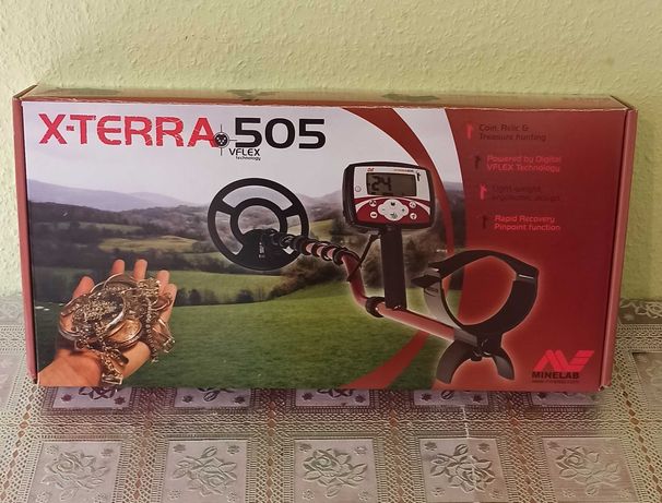 Новий Металошукач minelab X-TERRA 505 (+ голіаф Читайте опис)