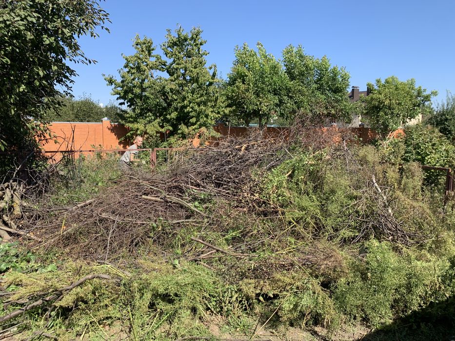 Уборка территории,расчистка участков,покос травы,спил деревьев