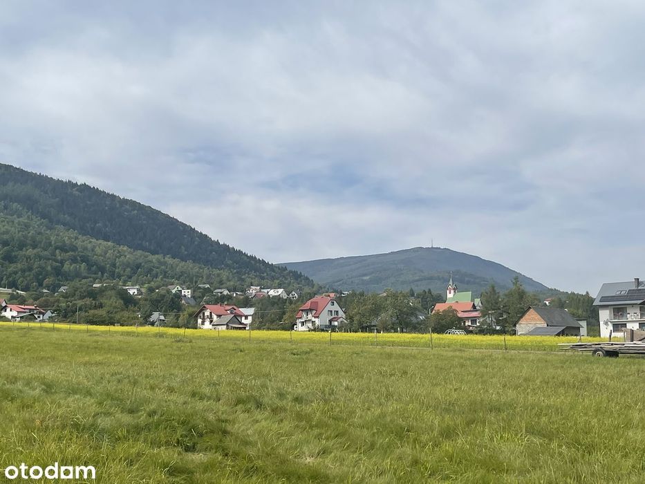 Działka pod dom z widokiem na góry