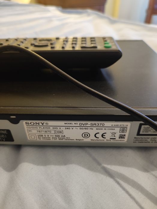 Leitor DVD Sony novo com SCART