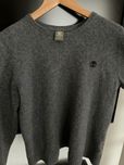 Szary wełniany sweter unisex