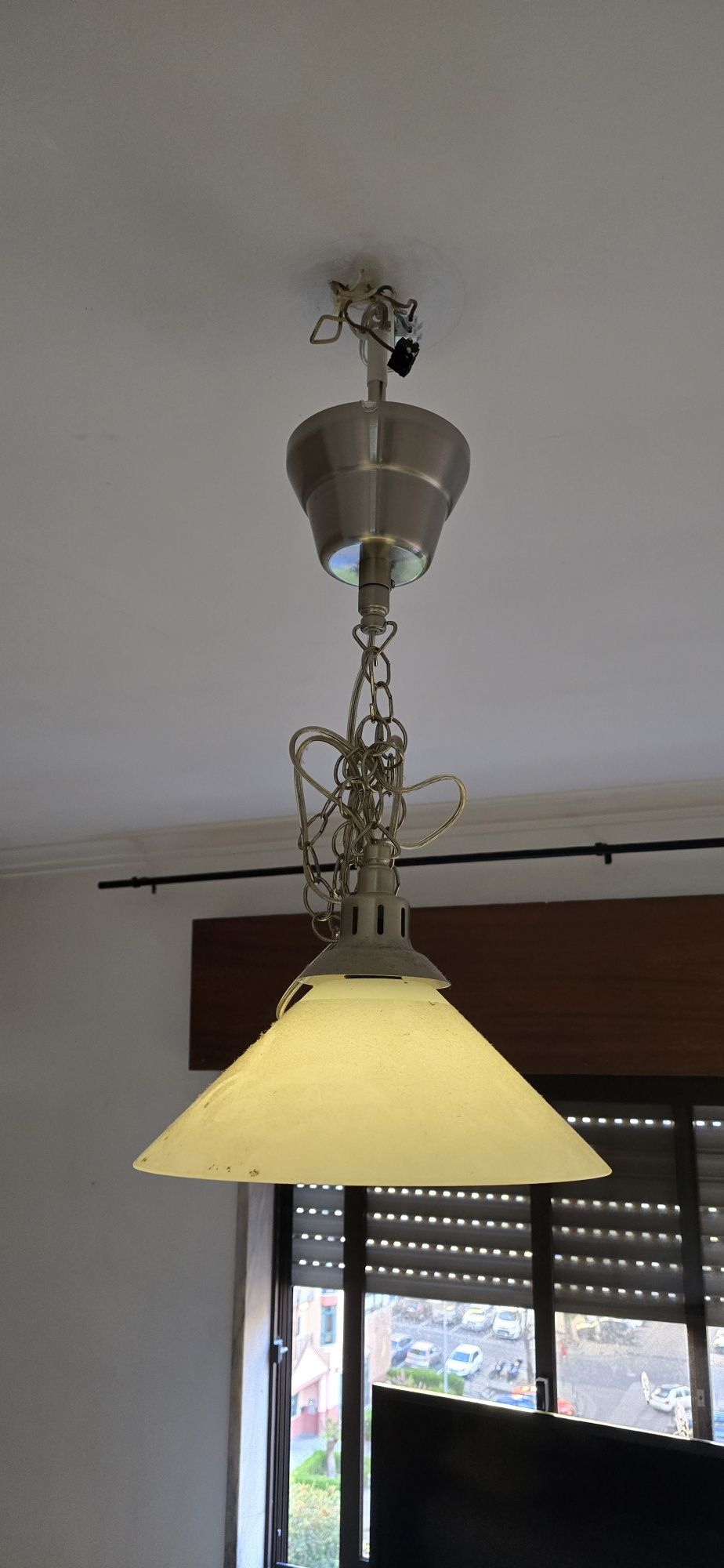 Conjunto 2 candeeiros de sala
