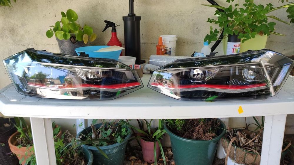 conjunto de faróis full Led VW Polo GTI MK7